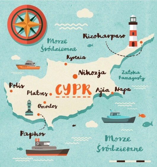 cypr mapa